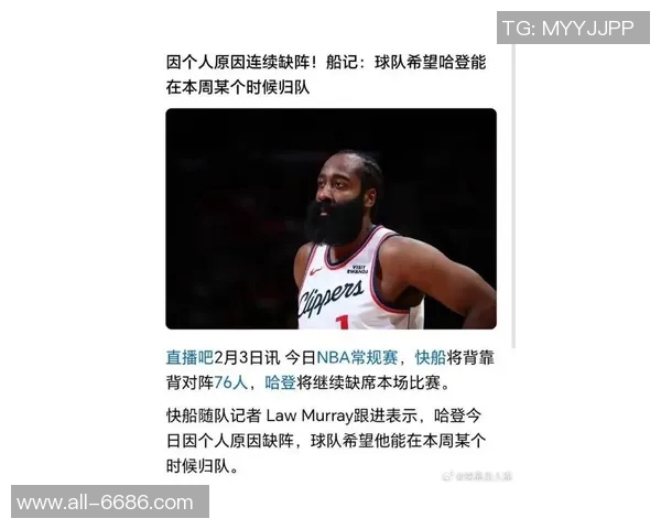 哈登申请离队快船战神卡还在拼搏却面临家破人亡的困境